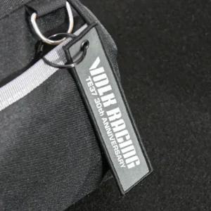 VOLK RACING TE37 30TH ANNIVERSARY KEY TAG BLACK
